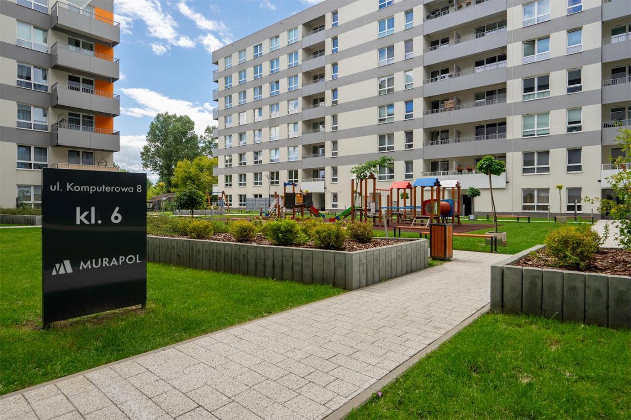Lotnisko Chopina Modern Apartment Warszawa Exteriör bild